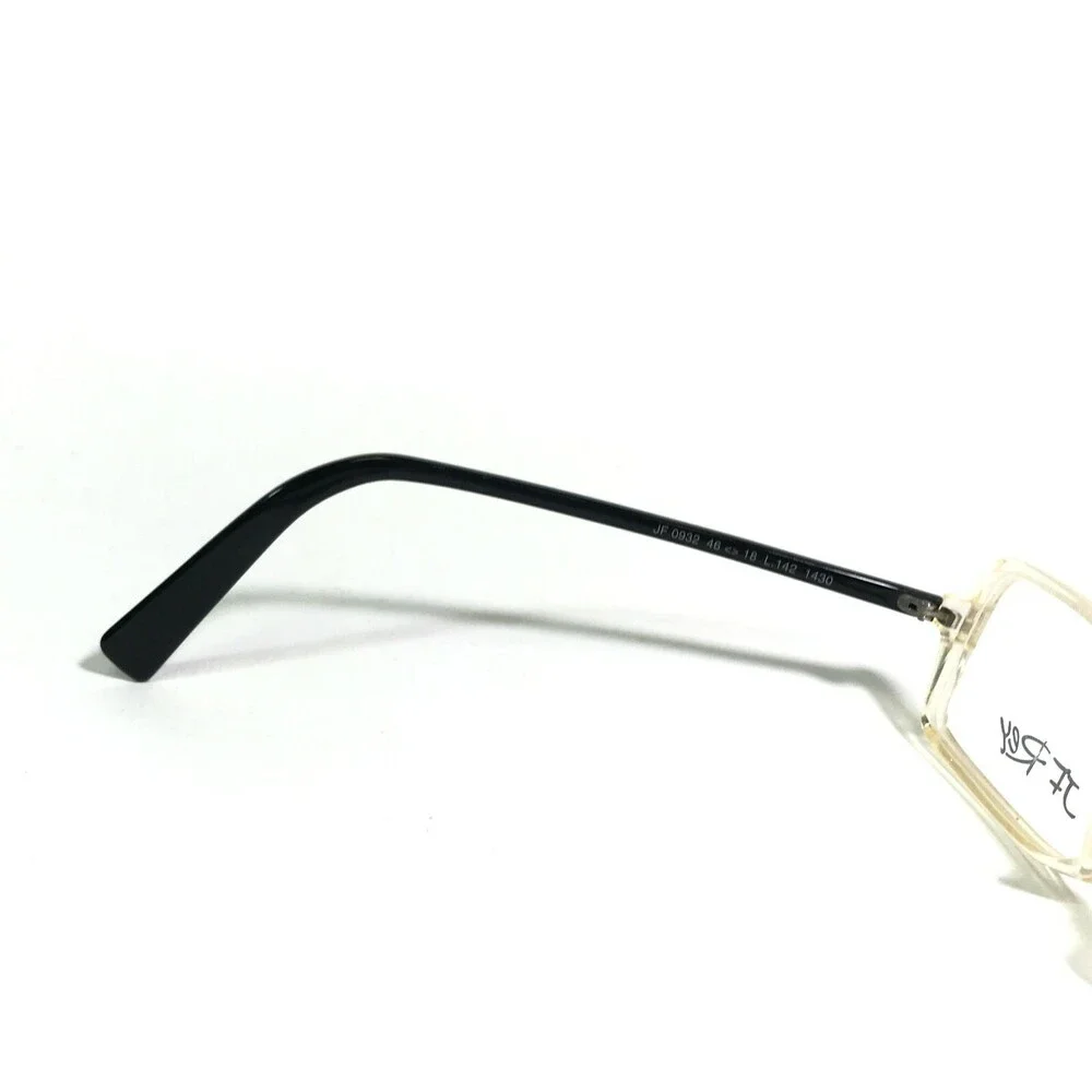 J.F. Rey Petite Eyeglasses Frames JF0932 1430 Black Red Clear Cat Eye 46-18-142
